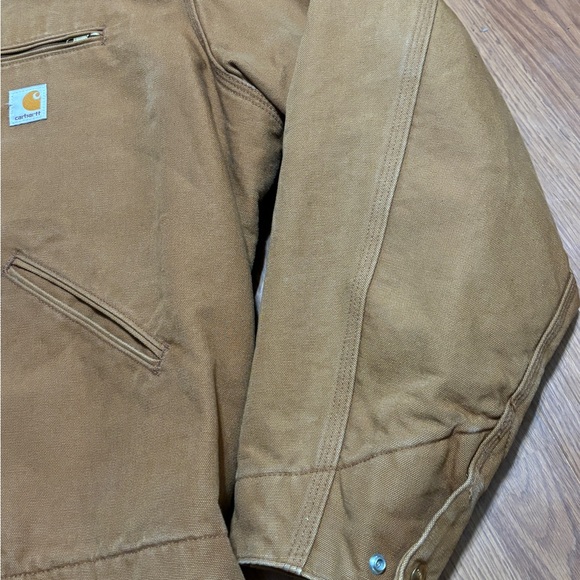 Carhartt Brown Blanket Lined Jacket 2XL Tall - Picture 3 of 15